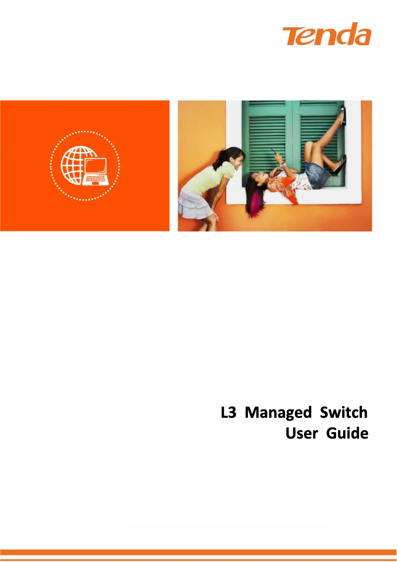 Page 1 de la notice Manuel utilisateur Tenda TEG5312F