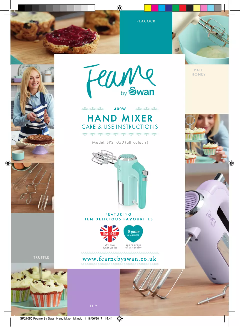 Page 1 de la notice Manuel utilisateur Swan SP21050HON