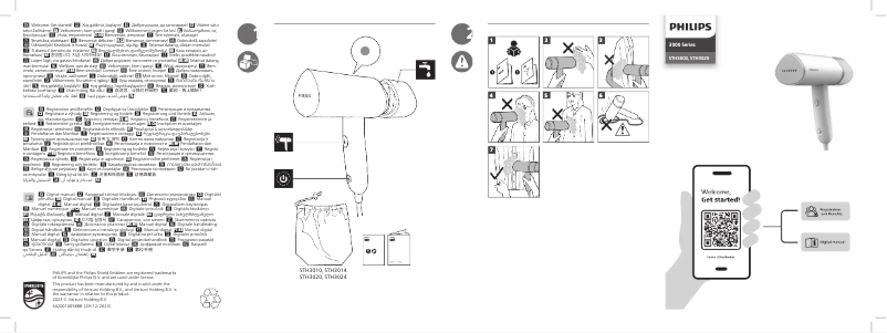 Page n°1 - Guide de démarrage rapide Philips 3000 Series STH3010