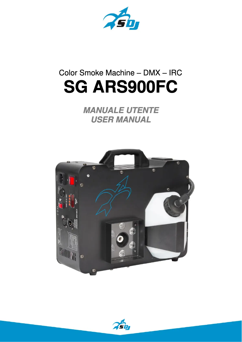 Page 1 de la notice Manuel utilisateur Sagitter Color Smoke 900FC