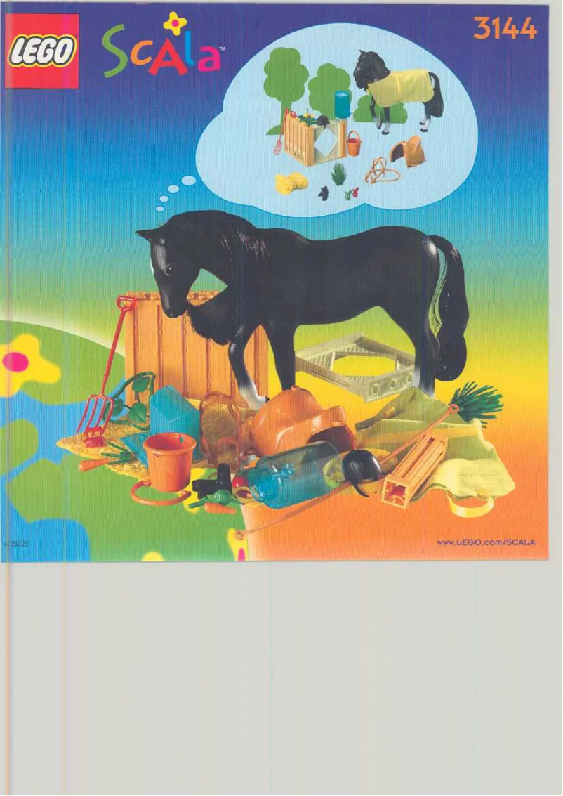 Página 1 del manual Manual de usuario Lego Scala 3144