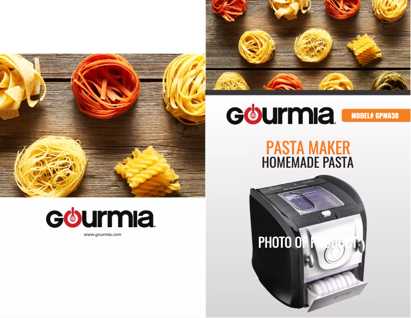 Página 1 del manual Manual de usuario Gourmia GPM630