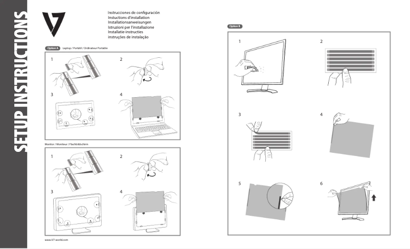 Page 1 de la notice Manuel utilisateur V7 PS11.6W9A2-2N