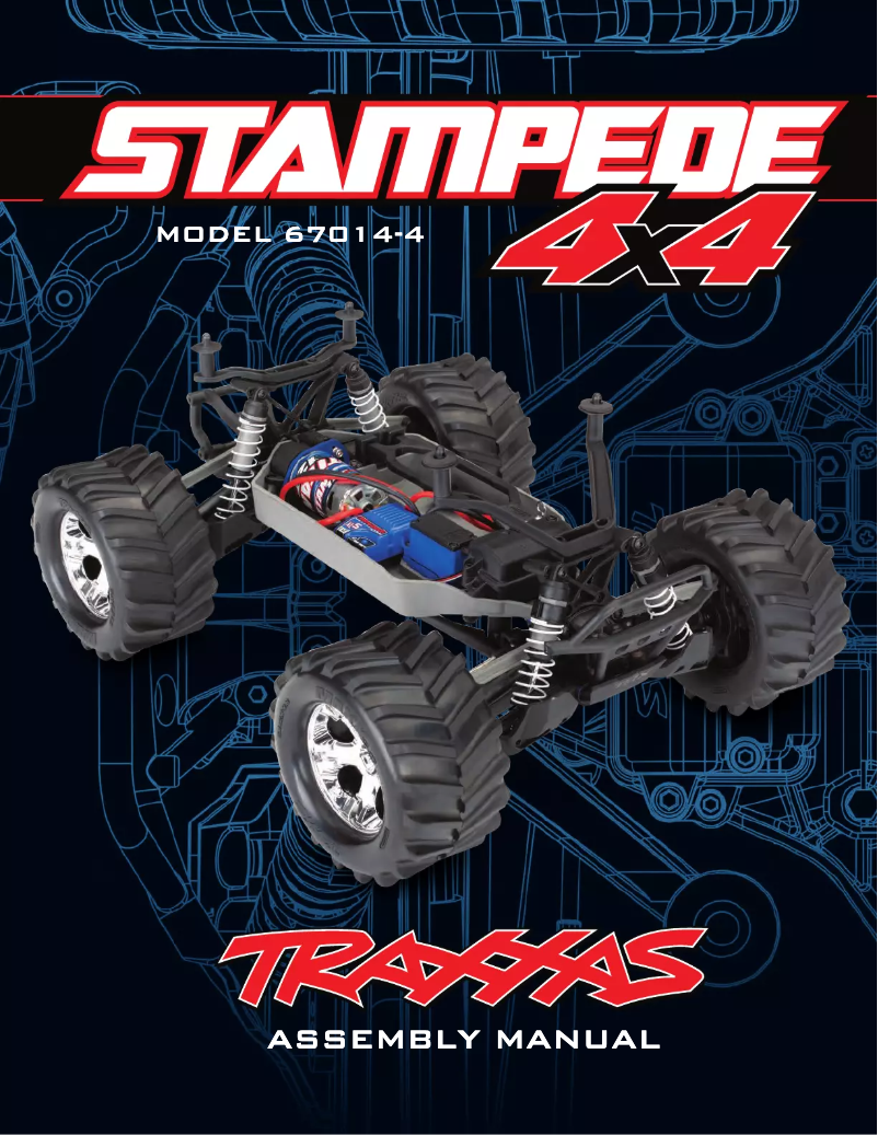 Page 1 de la notice Manuel utilisateur Traxxas Stampede 4X4