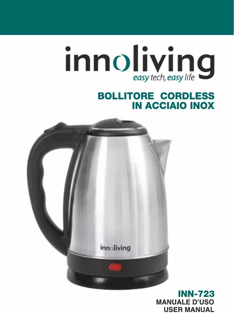 Page 1 de la notice Manuel utilisateur Innoliving INN-723