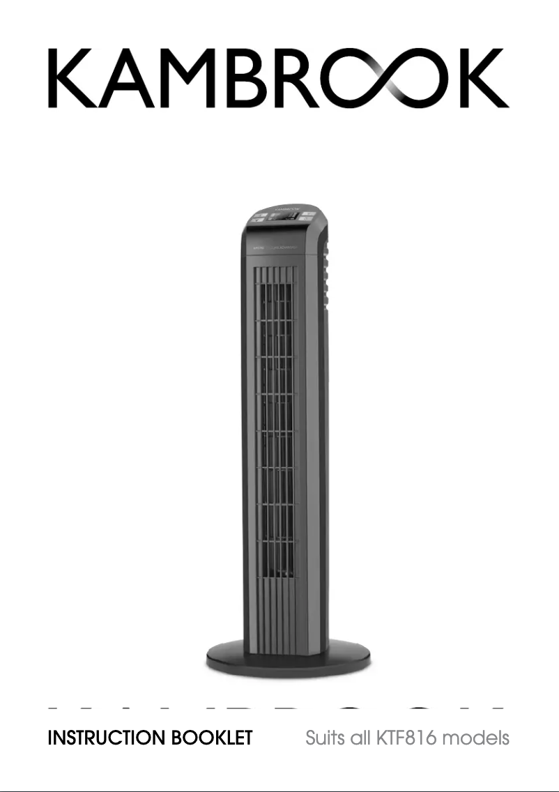 Page 1 de la notice Manuel utilisateur Kambrook KTF816