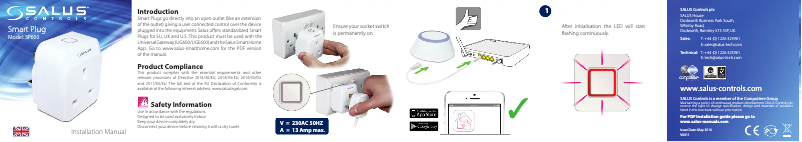 Página 1 del manual Manual de usuario Salus SP600