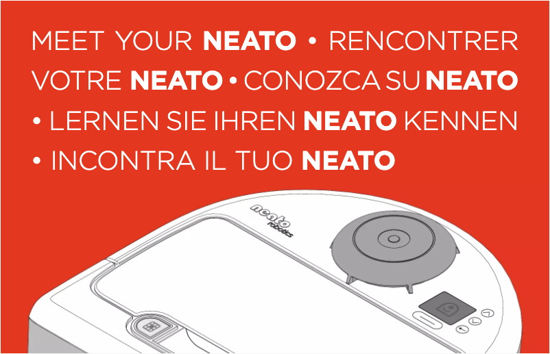 Page 1 de la notice Manuel utilisateur Neato Robotics BotVac D85