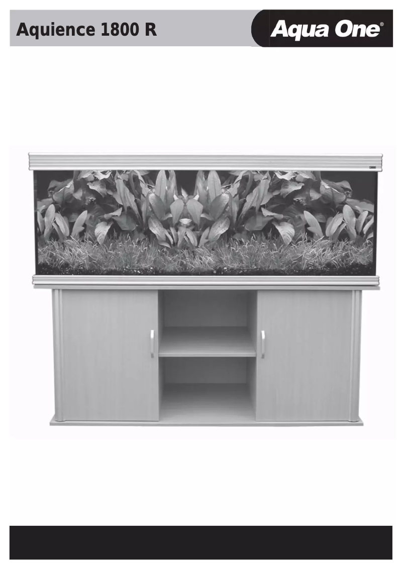 Page 1 de la notice Manuel utilisateur Aqua One Aquience 1800 R