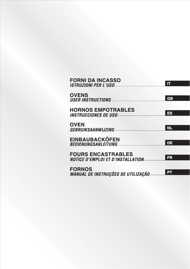 Page 1 de la notice Manuel utilisateur Candy F254/3 X