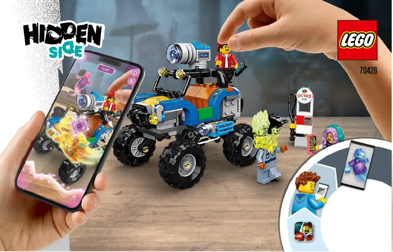 Page 1 de la notice Manuel utilisateur Lego Hidden Side 70428