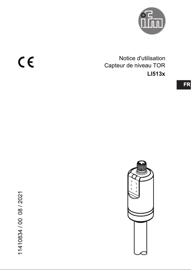 Page 1 de la notice Manuel utilisateur IFM LI5131
