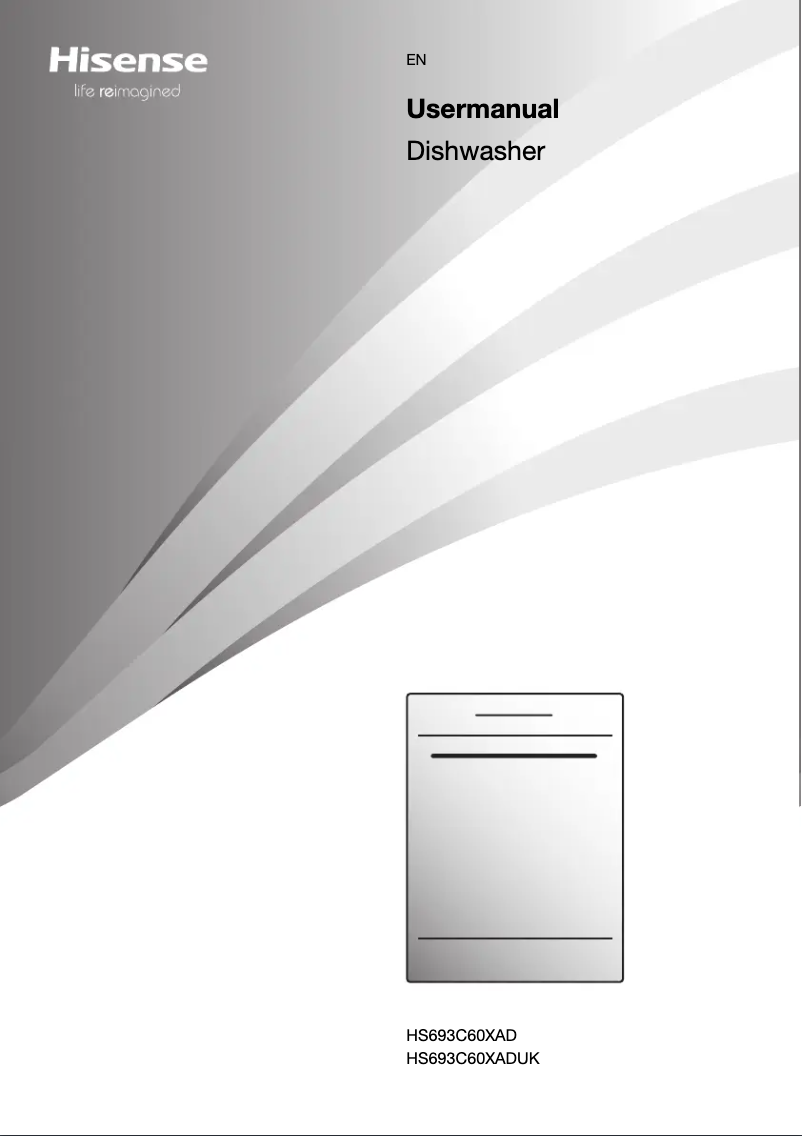 Page 1 de la notice Manuel utilisateur Hisense HS693C60XADUK