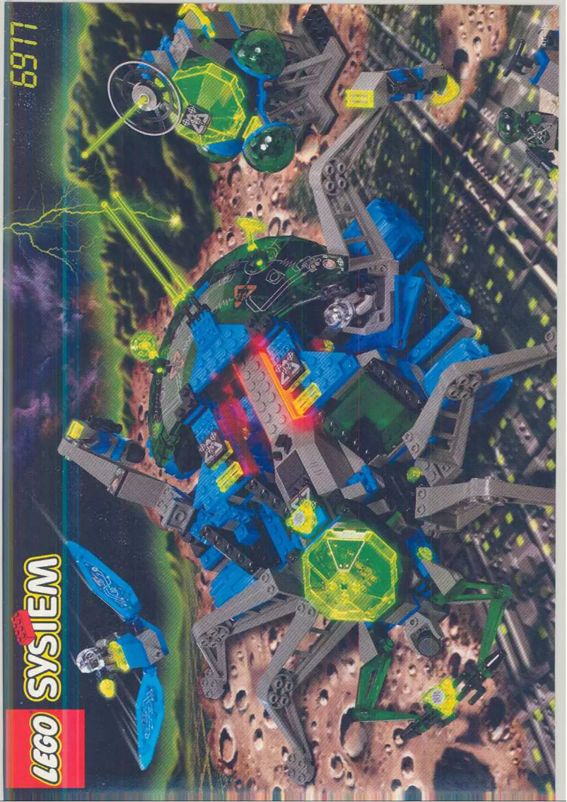 Página 1 del manual Manual de usuario Lego Space 6977