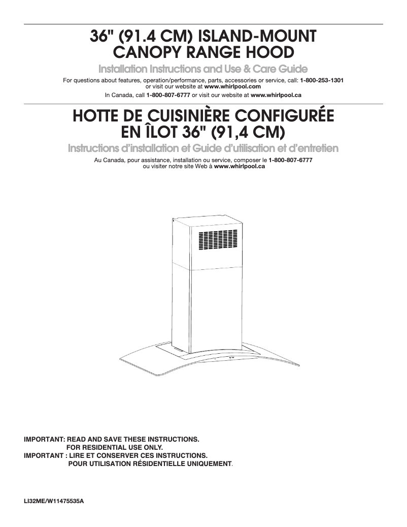 Page 1 de la notice Manuel utilisateur Amana WVW75UC6DS