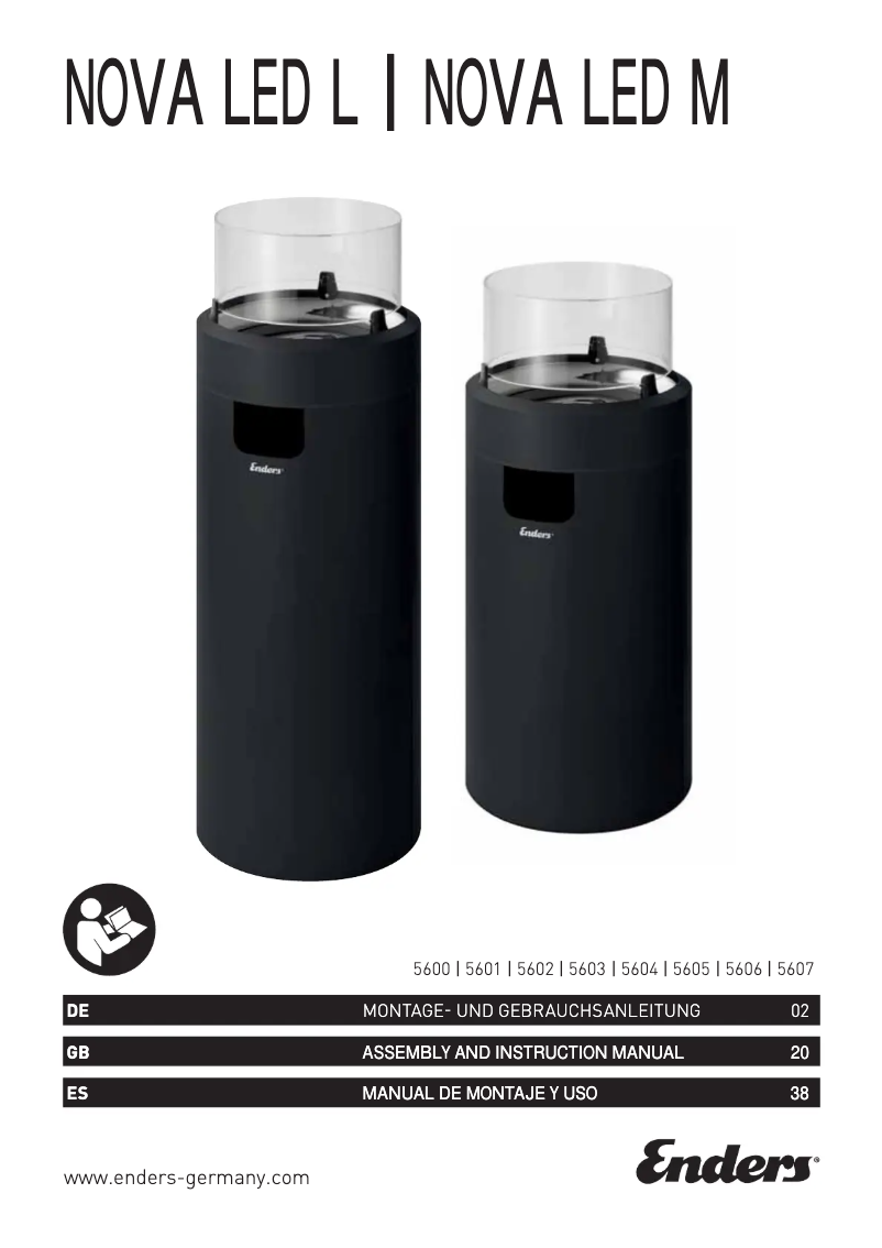 Página 1 del manual Manual de usuario Enders Nova