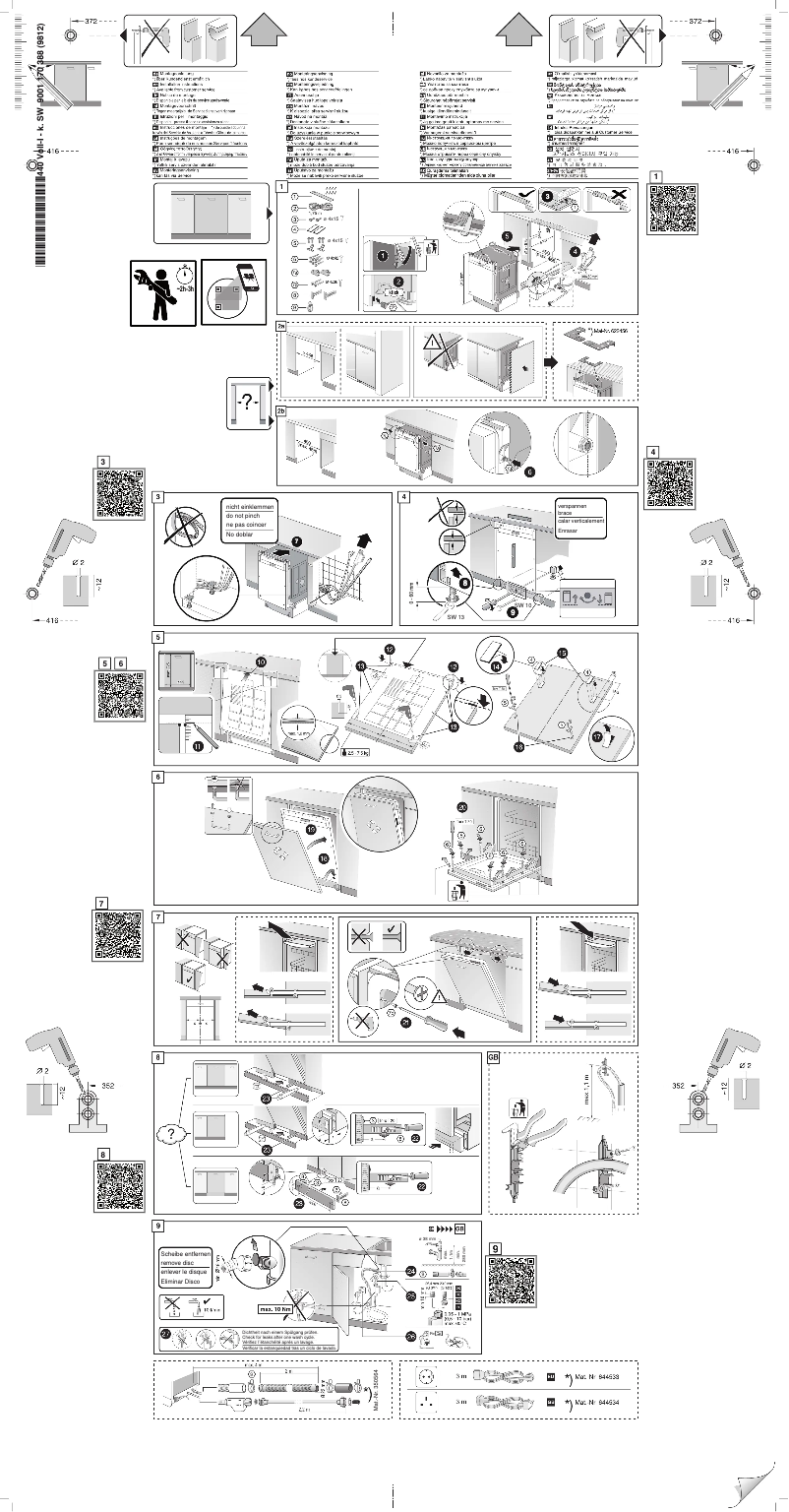 Page 1 of the manual User Manual Bosch SPV40F20EU