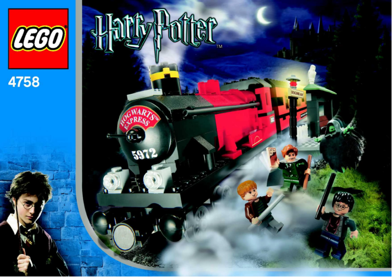 Page 1 de la notice Manuel utilisateur Lego Harry Potter 4758
