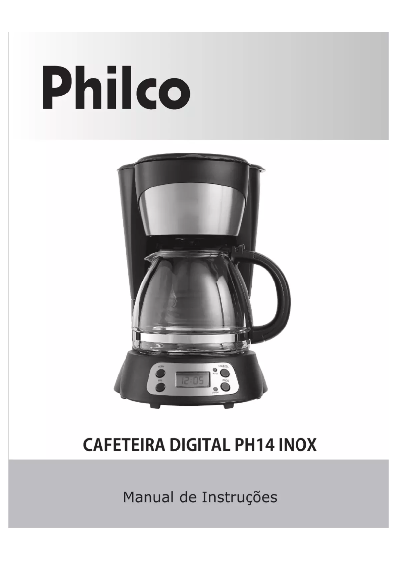 Page 1 de la notice Manuel utilisateur Philco PH14 Inox