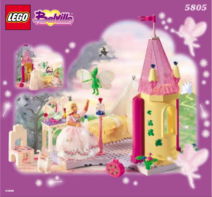 Page 1 of the manual User Manual Lego PRINCESS ROOM