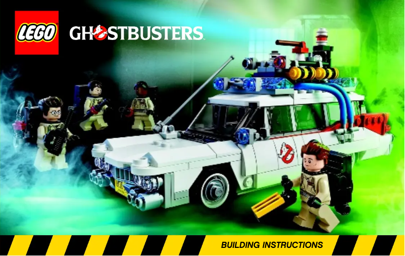Page 1 of the manual User Manual Lego Ghostbusters 21108