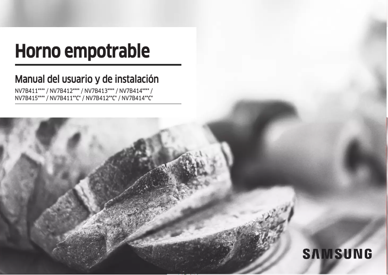 Page 1 de la notice Manuel utilisateur Samsung NV7B41307AK