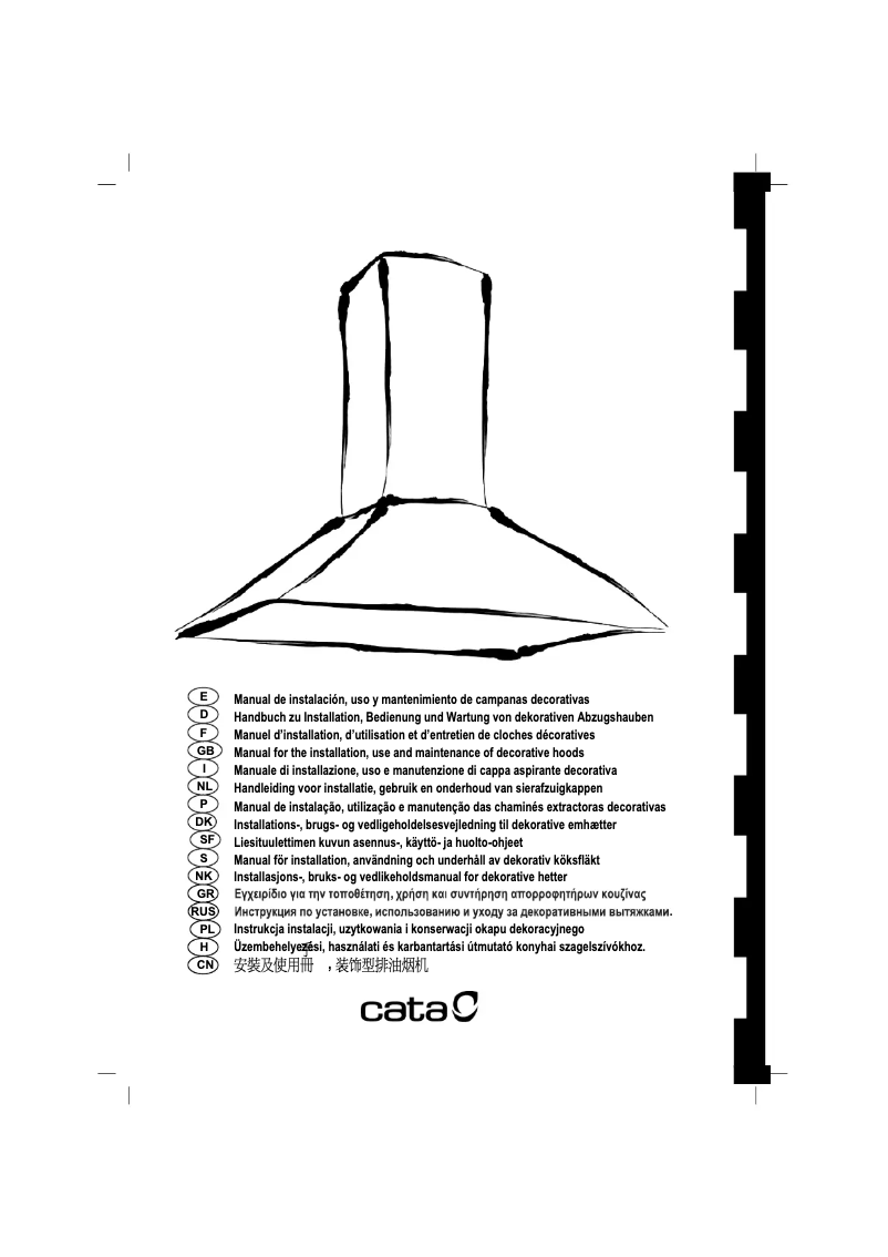 Page 1 de la notice Manuel utilisateur CATA Vega