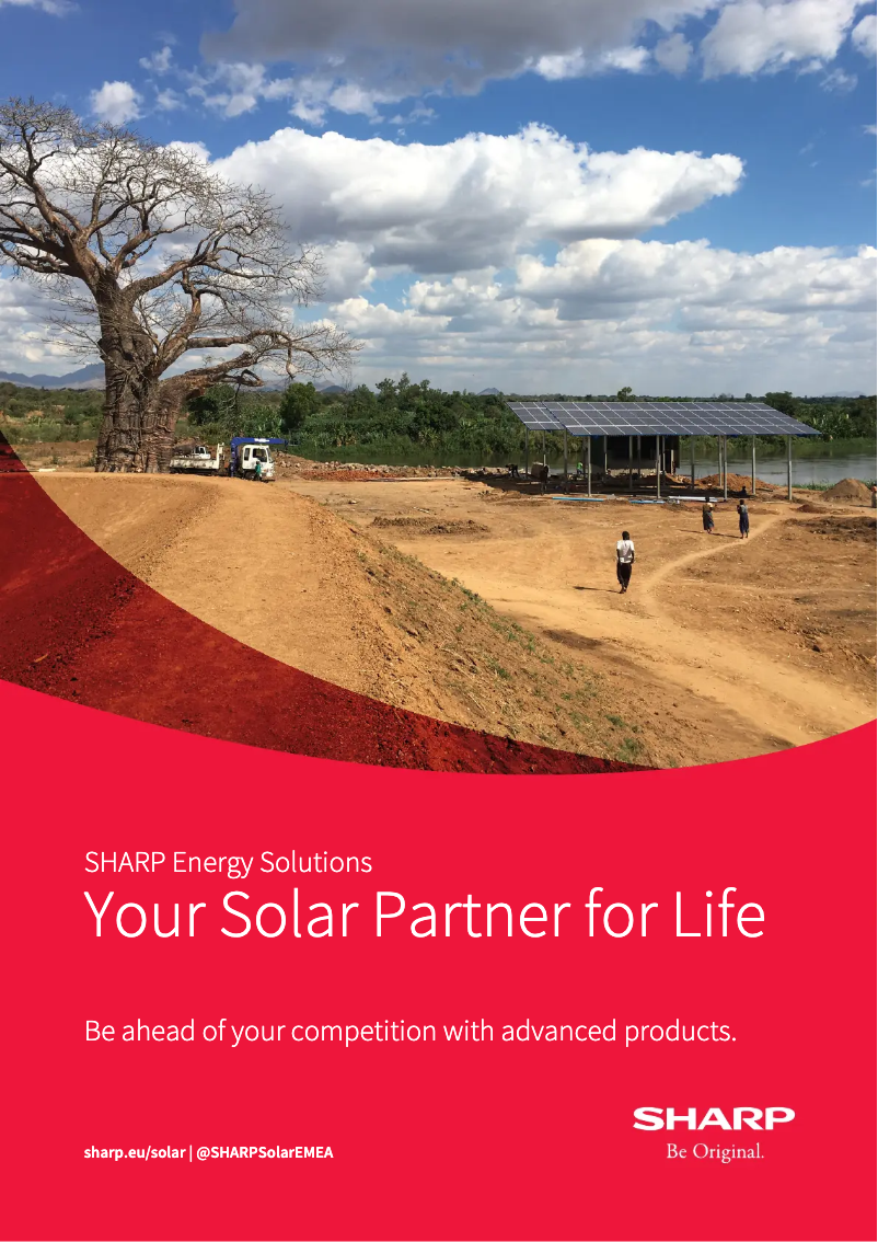 Page 1 de la notice Brochure Sharp NUJD445