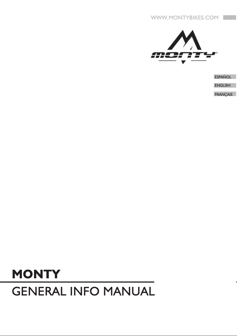 Page 1 de la notice Manuel utilisateur Monty KY29