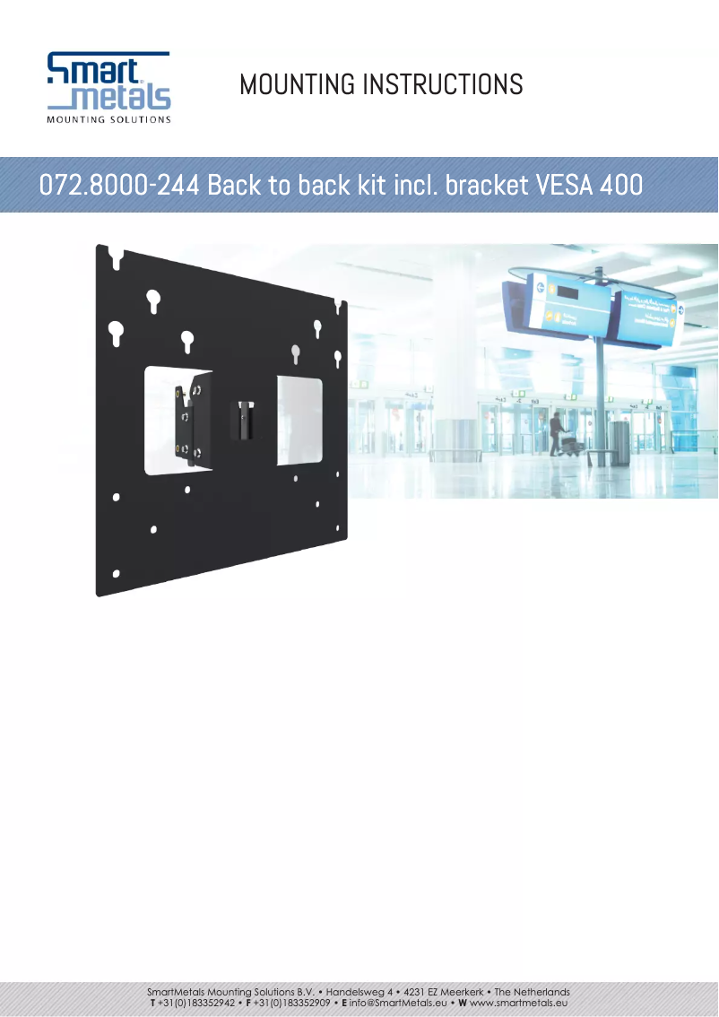 Página 1 del manual Manual de usuario SmartMetals 072.8000-244