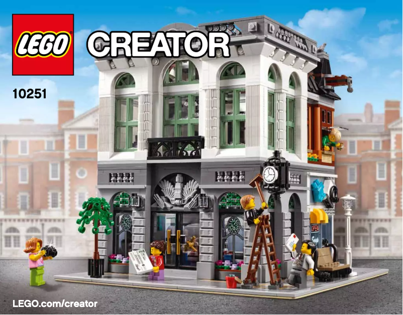 Page 1 de la notice Manuel utilisateur Lego Creator 10251