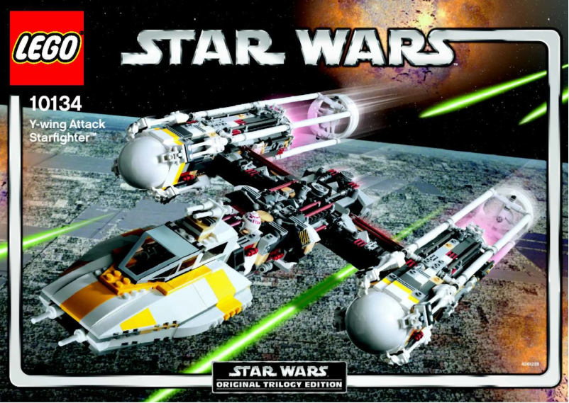 Page 1 of the manual User Manual Lego Star Wars 10134
