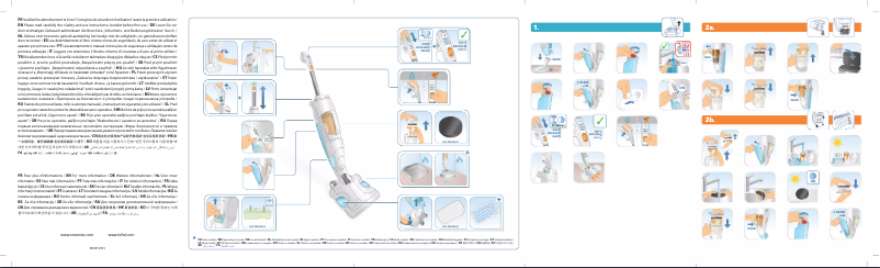 Page 1 de la notice Manuel utilisateur Rowenta ZR005801