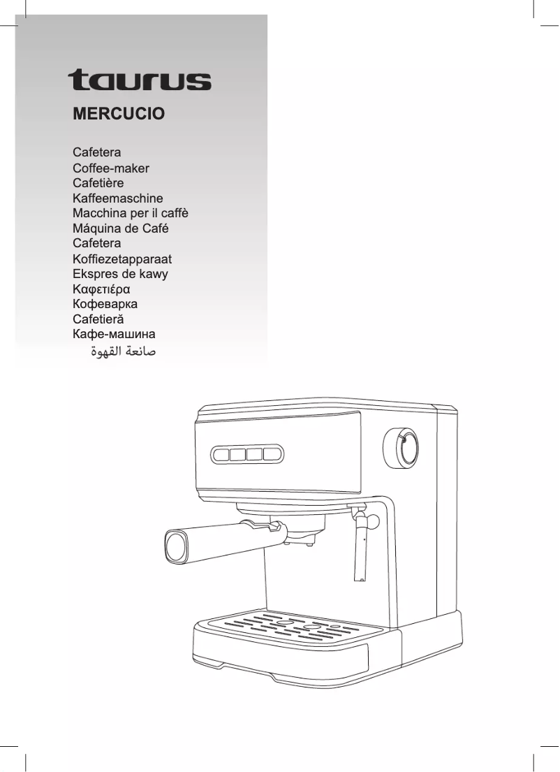 Page 1 de la notice Manuel utilisateur Taurus Mercucio