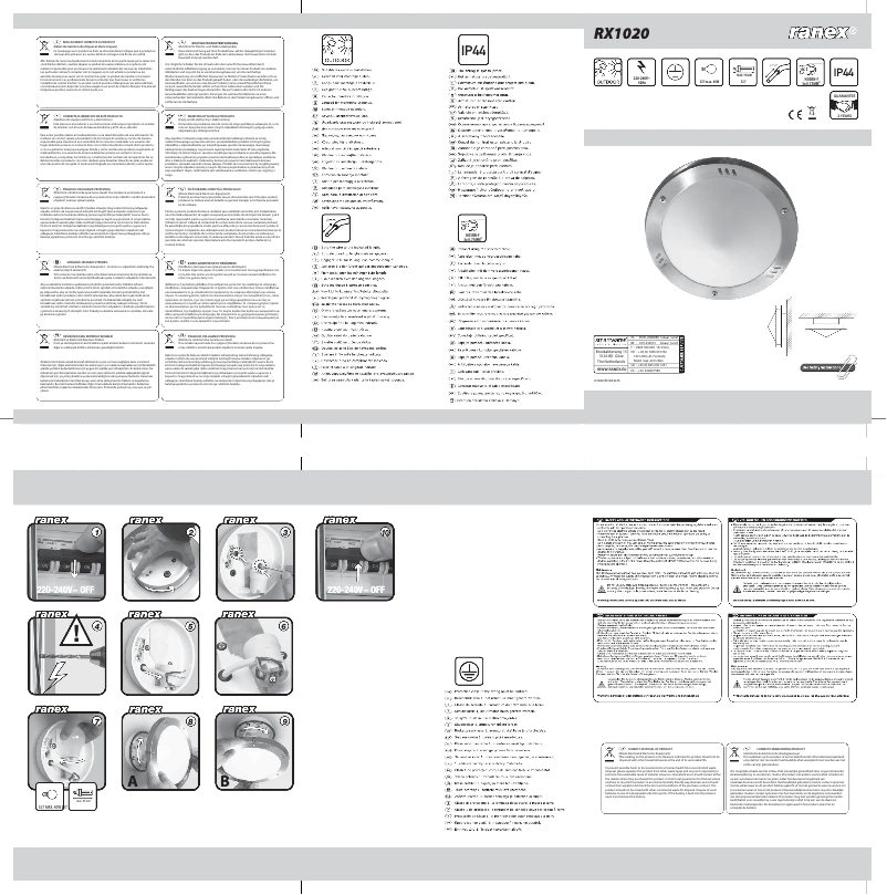 Page 1 de la notice Manuel utilisateur Smartwares 10.042.79