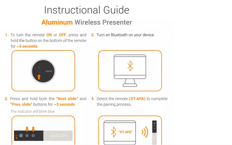Página 1 del manual Manual de usuario Satechi ST-APA
