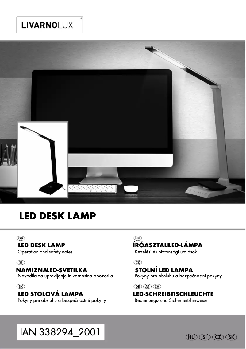 Page 1 de la notice Manuel utilisateur Livarno Lux IAN 338294