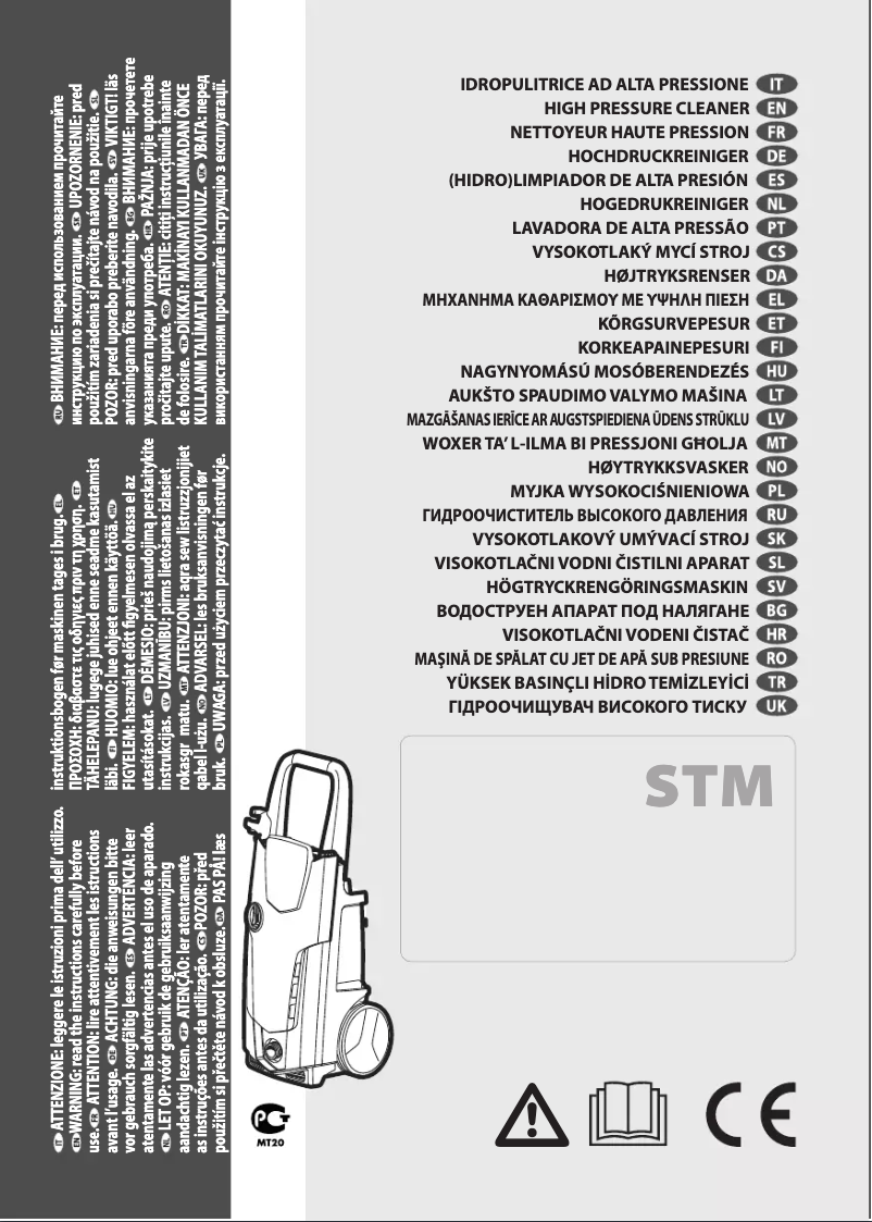 Page 1 of the manual User Manual Lavorwash STM 150