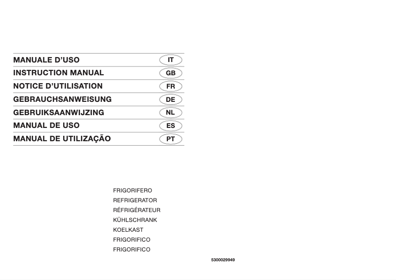 Página 1 del manual Manual de usuario Smeg FA350X