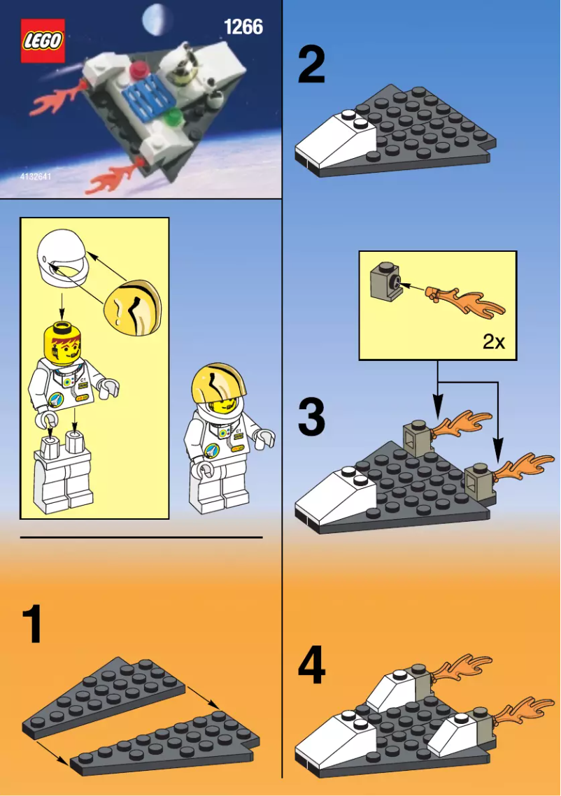 Page 1 de la notice Manuel utilisateur Lego City 1266