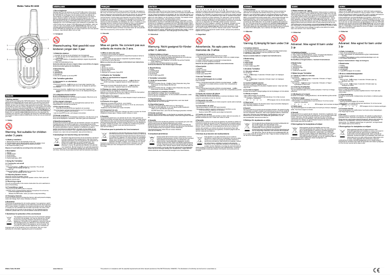 Página 1 del manual Manual de usuario TriStar RC-6430
