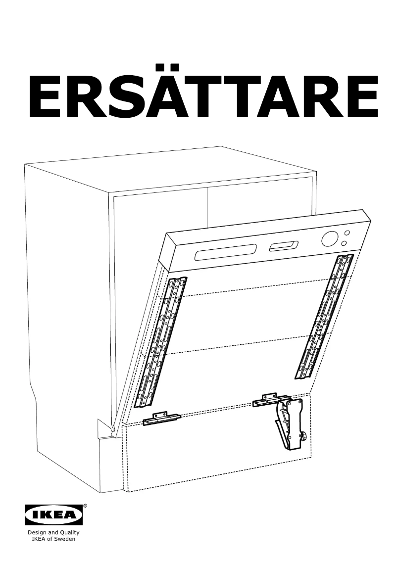 Page 1 de la notice Manuel utilisateur Ikea ERSÄTTARE 002.506.64