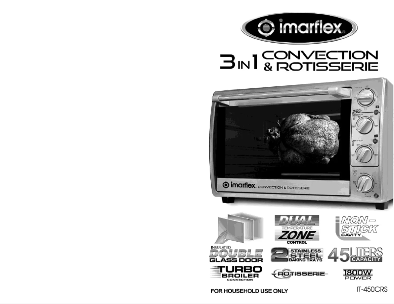 Page 1 de la notice Manuel utilisateur Imarflex IT-450CRS