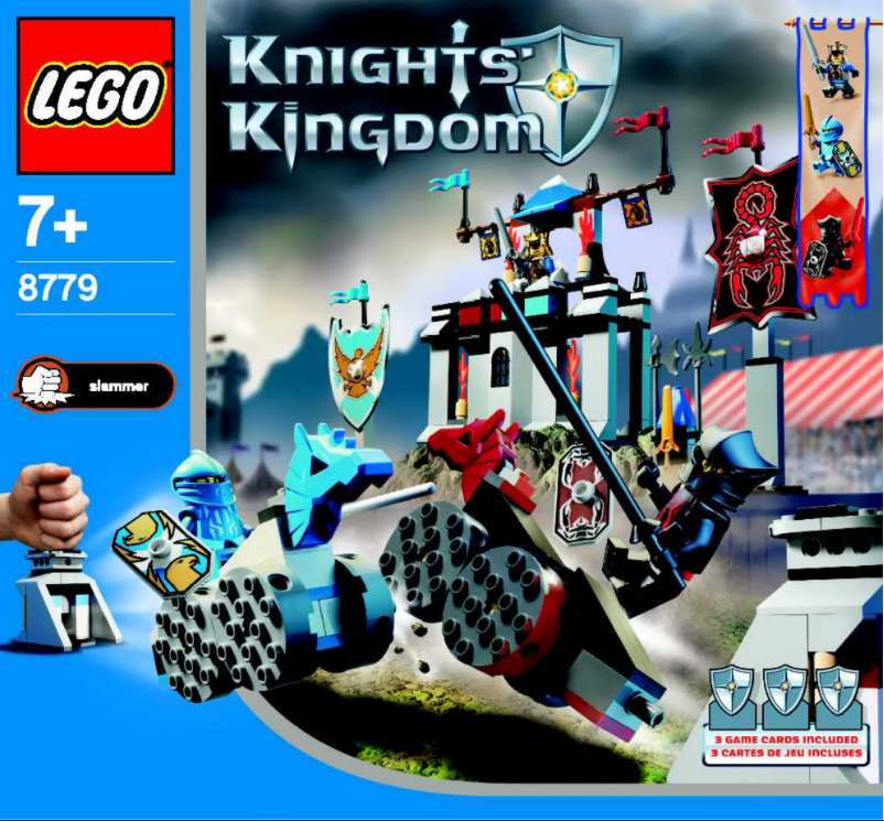 Page 1 de la notice Manuel utilisateur Lego Knights Co-Pack
