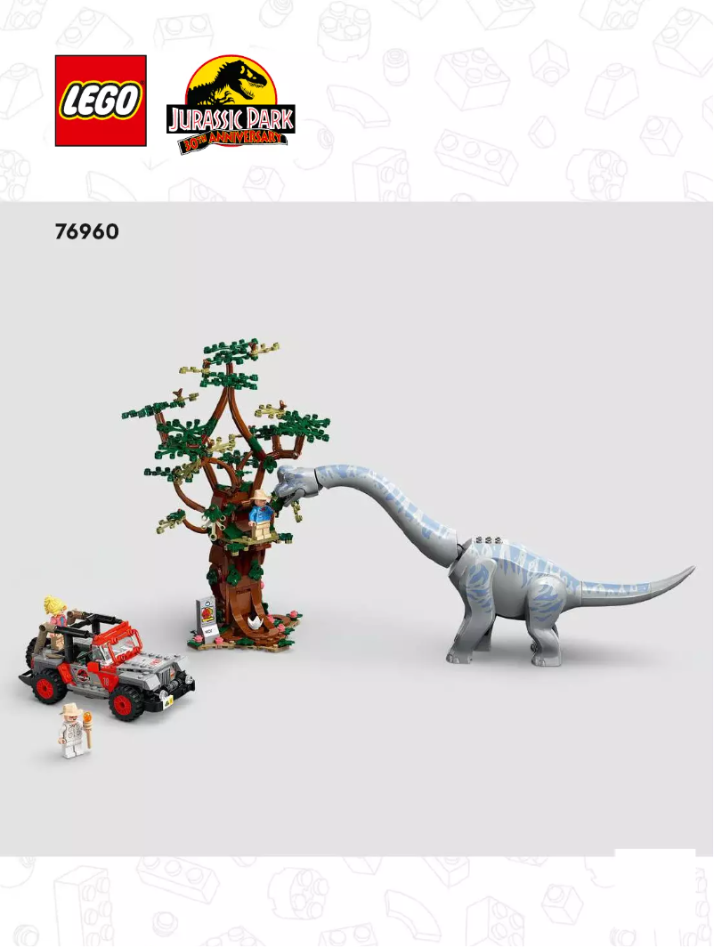 Página 1 del manual Manual de usuario Lego Jurassic World 76960