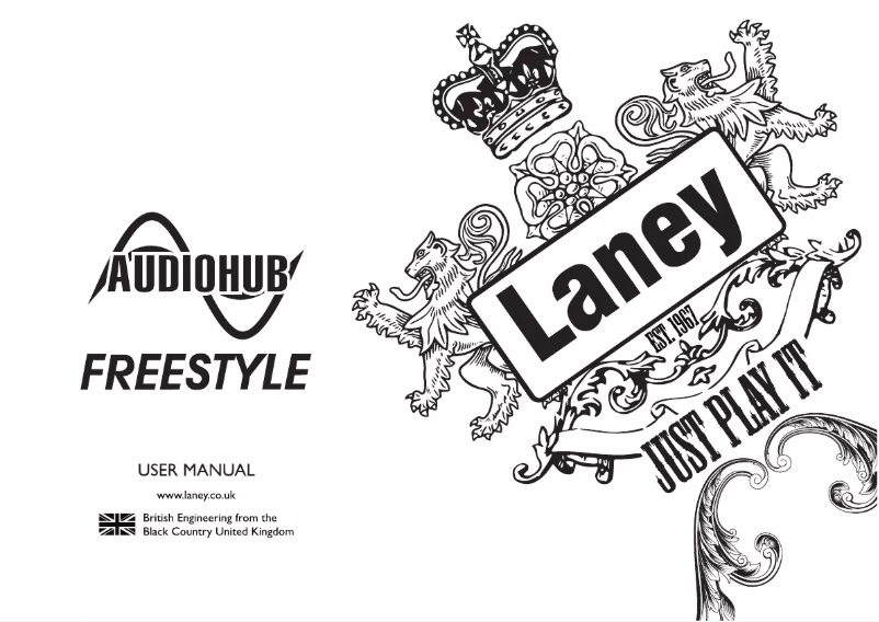Page 1 of the manual User Manual Laney Audiohub Freestyle