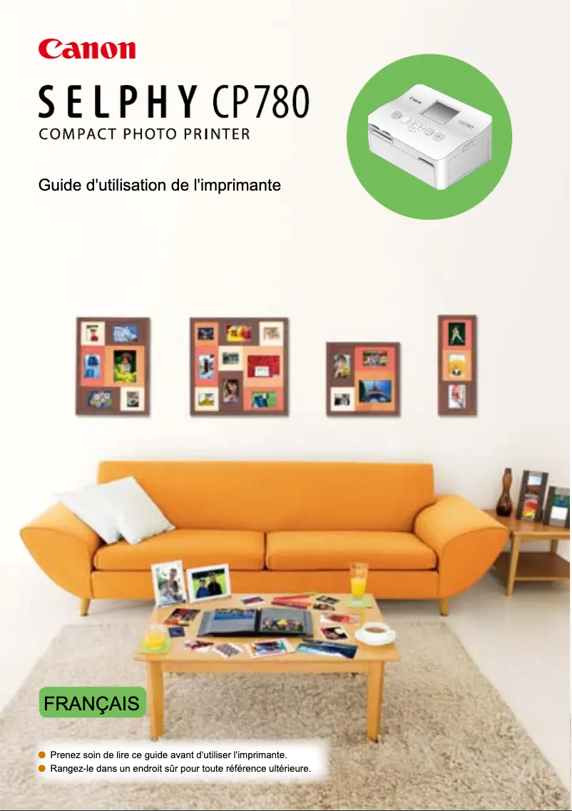 Página 1 del manual Manual de usuario Canon Selphy CP780