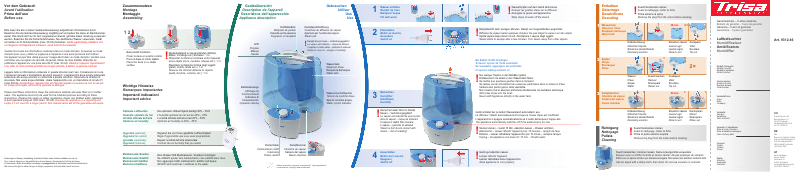 Page 1 de la notice Manuel utilisateur Trisa Humid Air 1 9312.46
