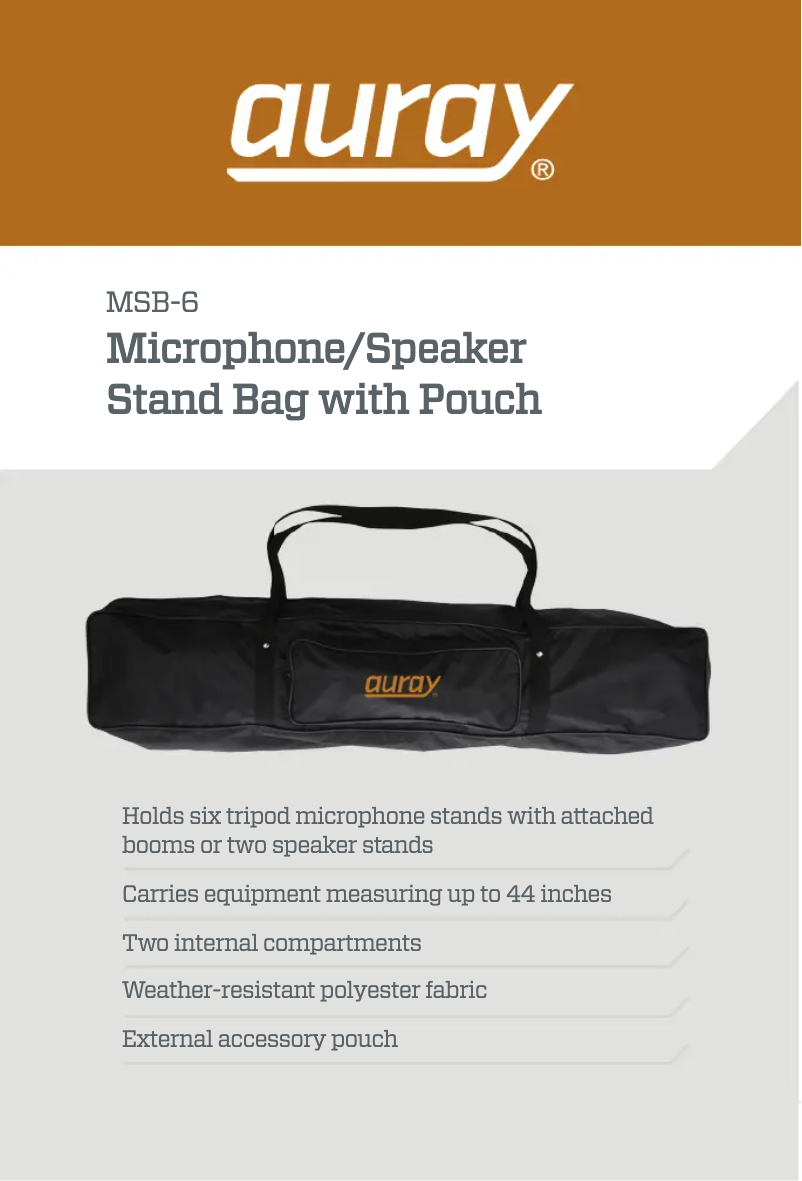 Page 1 de la notice Manuel utilisateur Auray MS-5230F-MK4