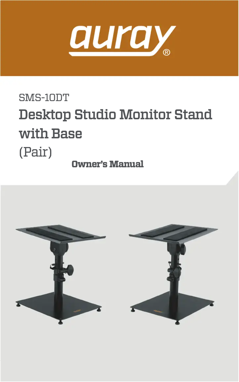 Page 1 de la notice Manuel utilisateur Auray SMS-10DT